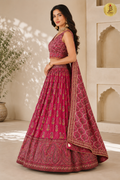 Noor-e-Rang Heritage Silk Lehenga