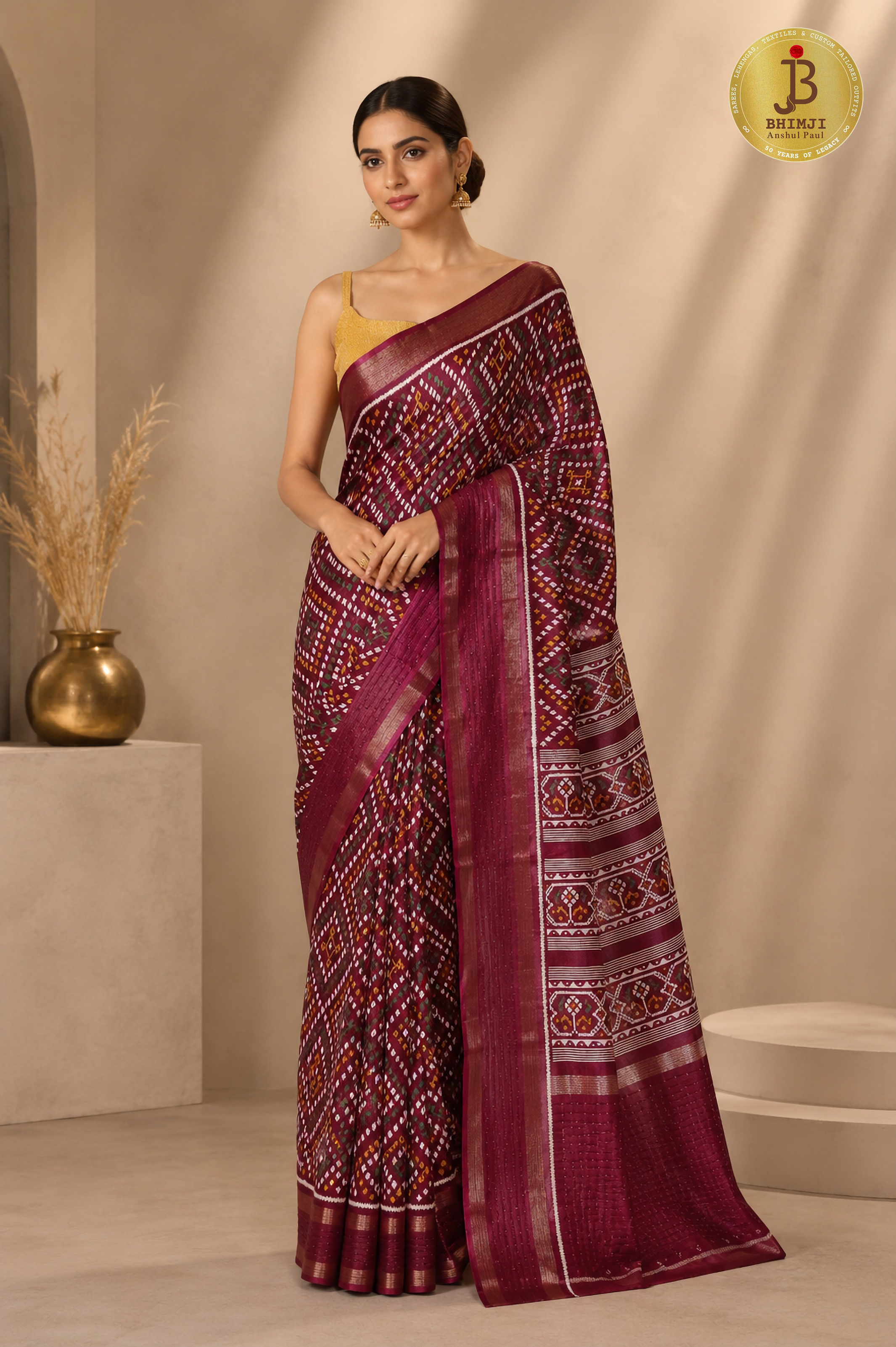 Gulnaar Silk Saree