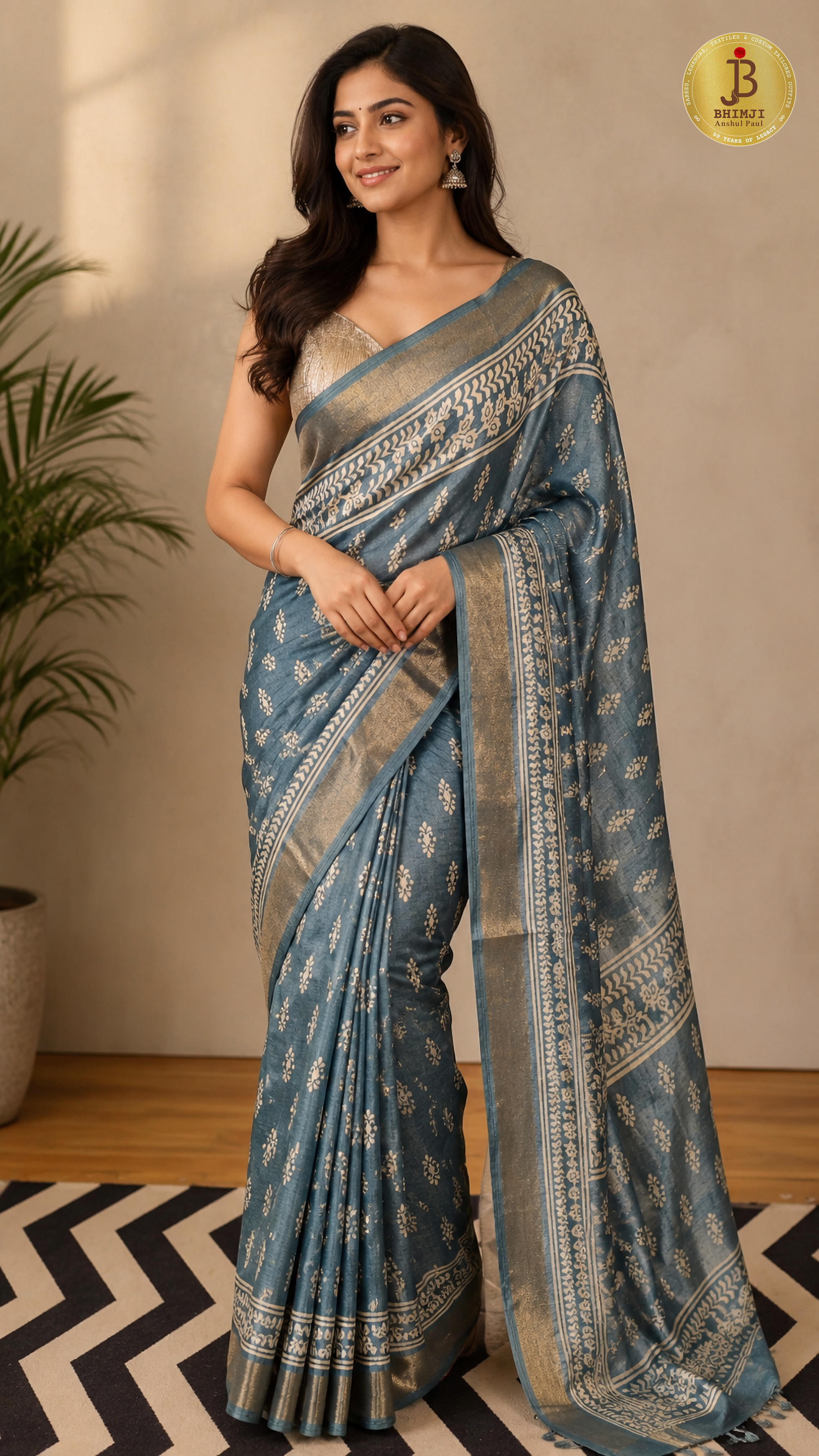 Neel Noor Saree