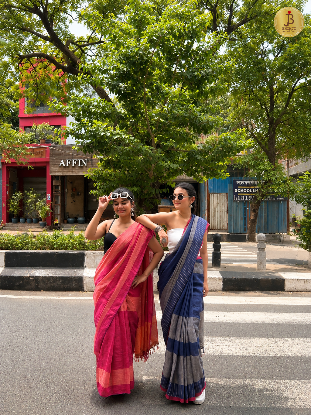 Noor Linen Saree