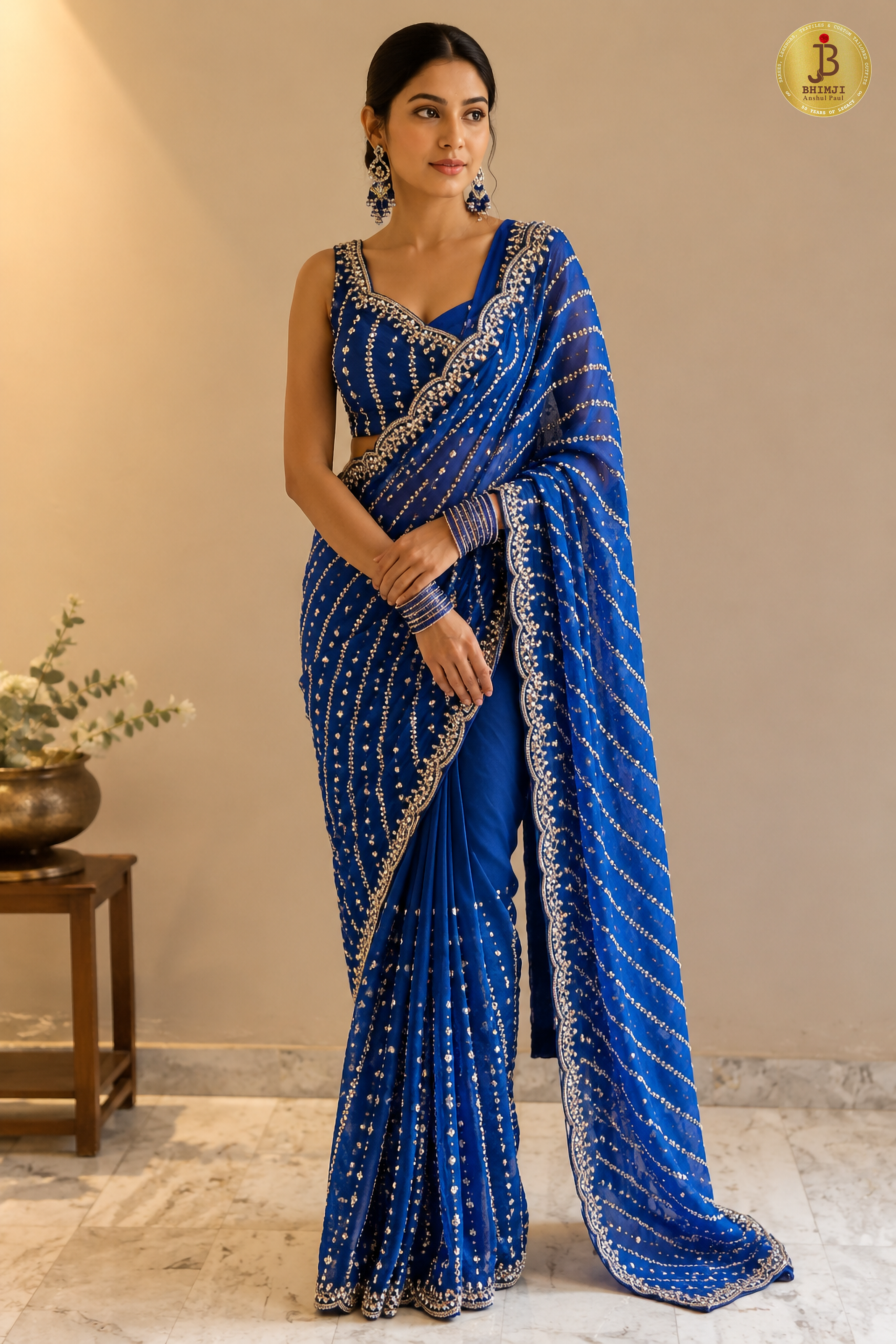 Azura Embellished Saree