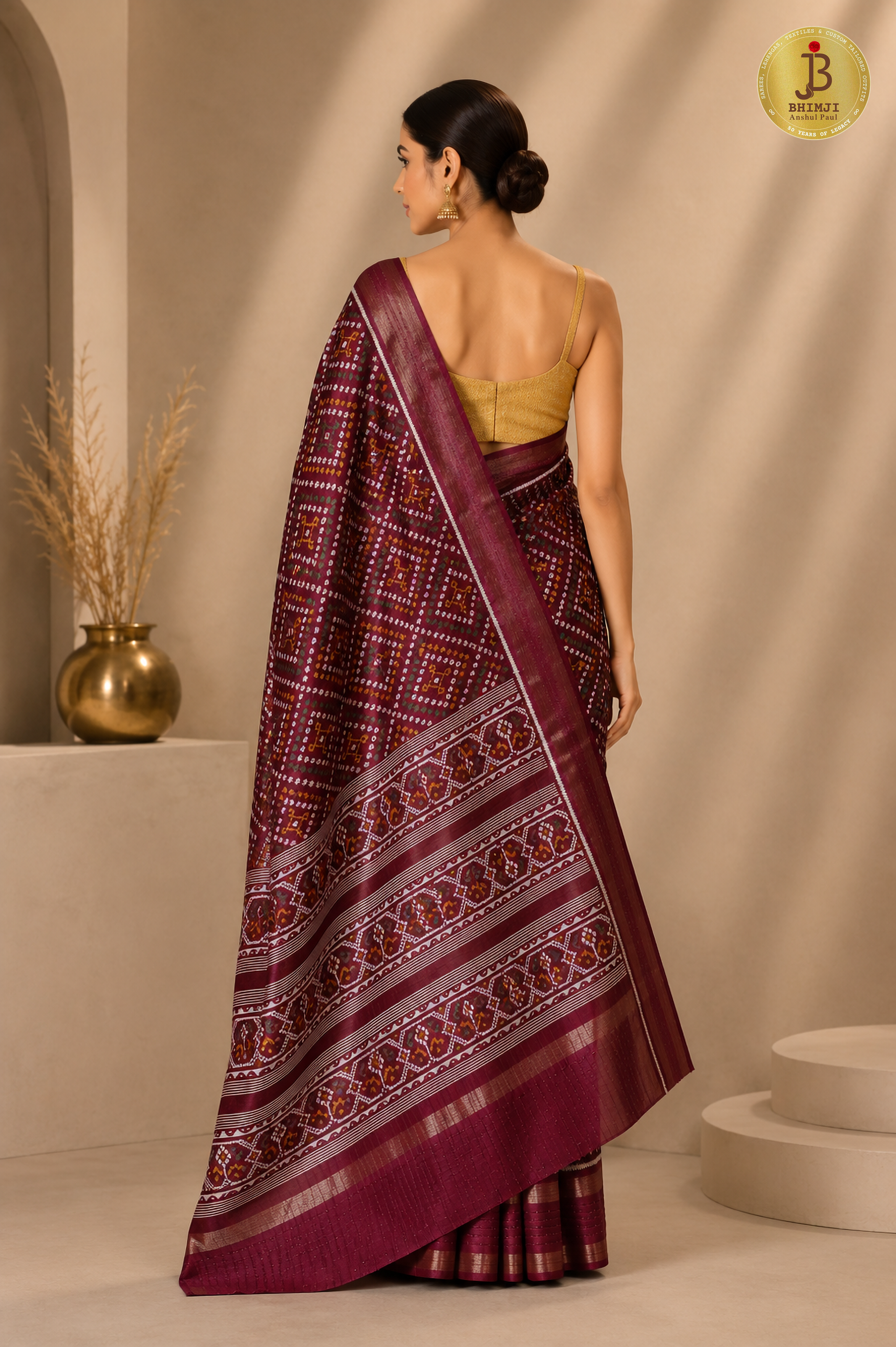 Gulnaar Silk Saree