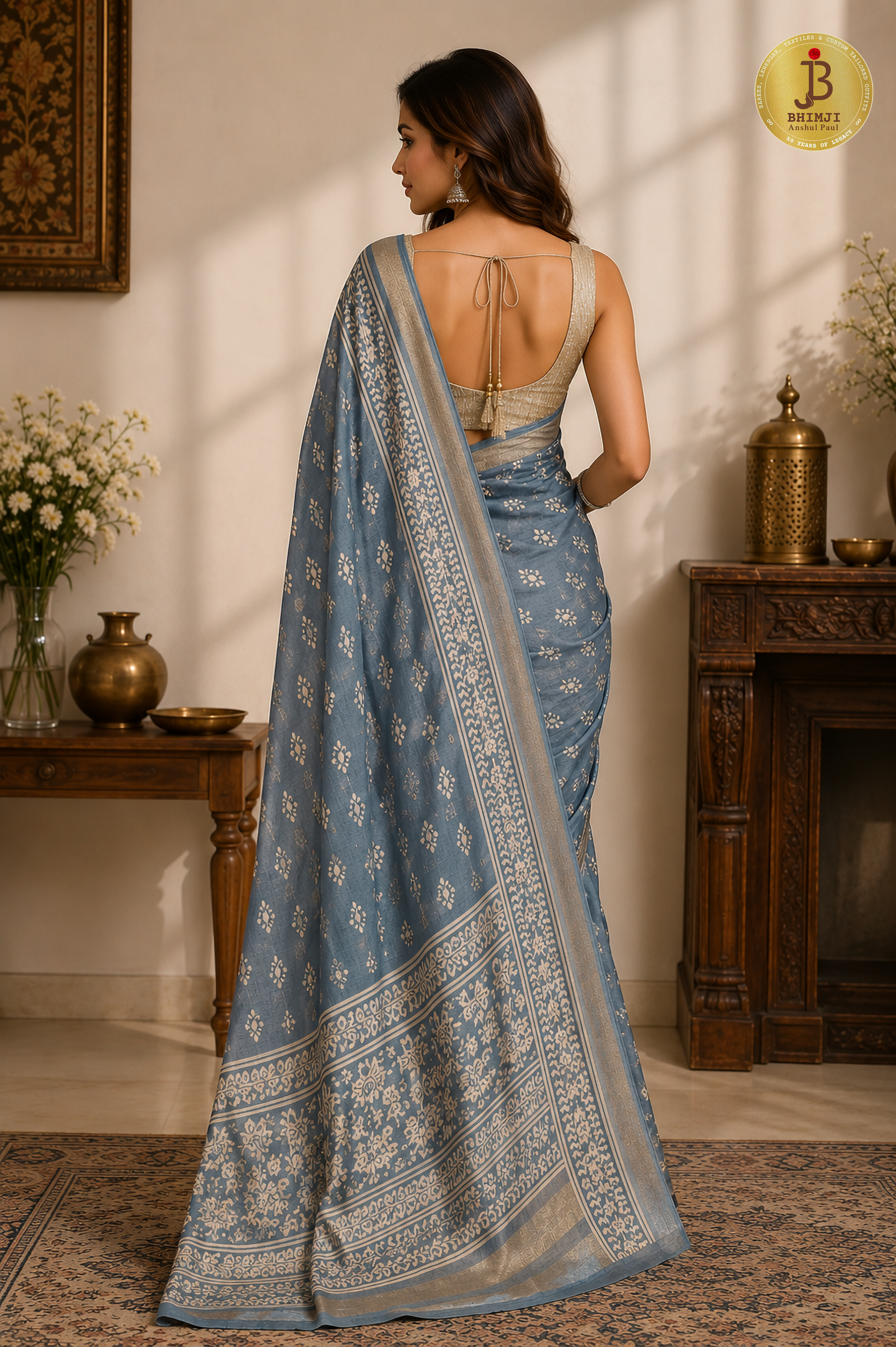 Neel Noor Saree