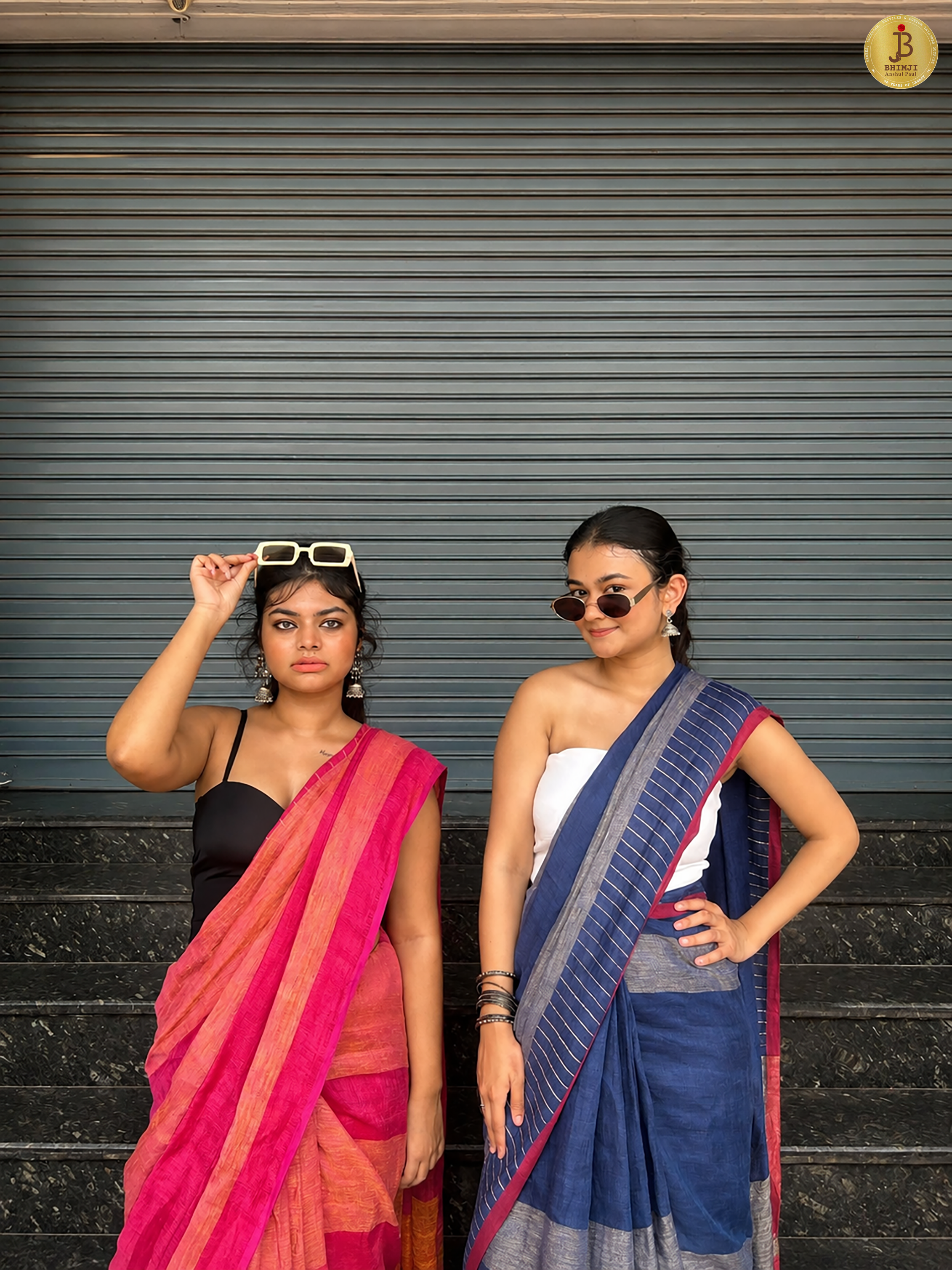 Noor Linen Saree