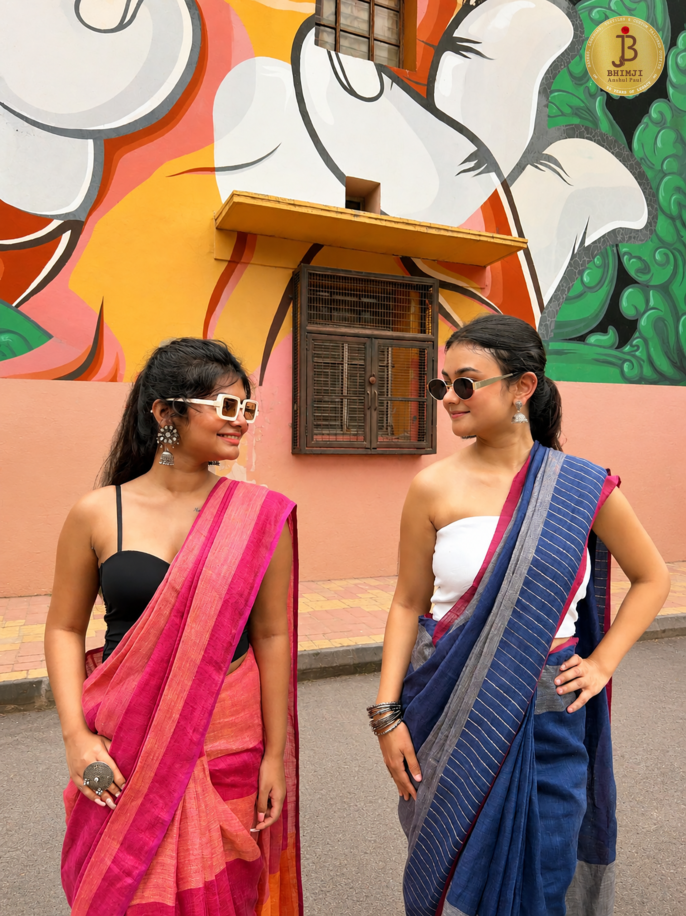 Noor Linen Saree